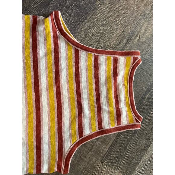 Madewell Westville Tank-top Striped Autumn women’s size Medium. - Picture 5 of 7